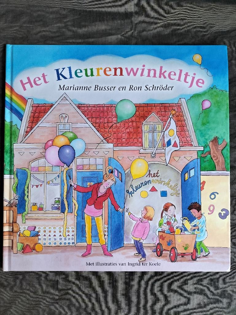 Marianne Busser & Ron Schröder - Het Kleurenwinkeltje, Boeken, Ophalen of Verzenden, Zo goed als nieuw, Marianne Busser en Ron Schröder
