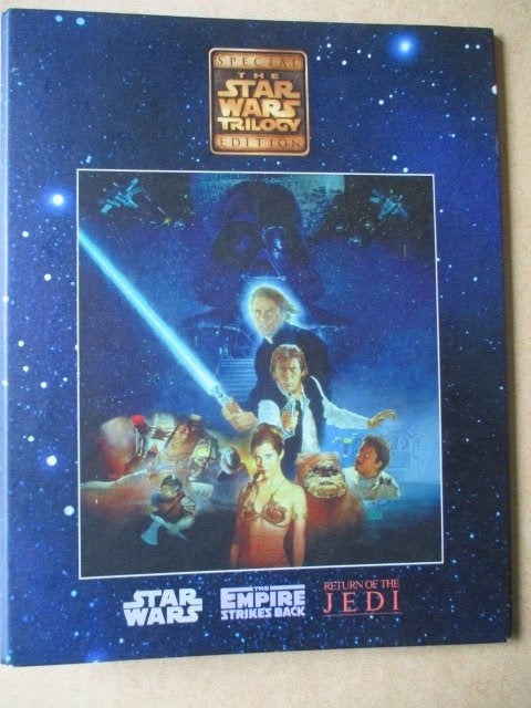adv11138 star wars trilogy multo band met boekwerk, Verzamelen, Star Wars, Ophalen, Gebruikt, Overige typen