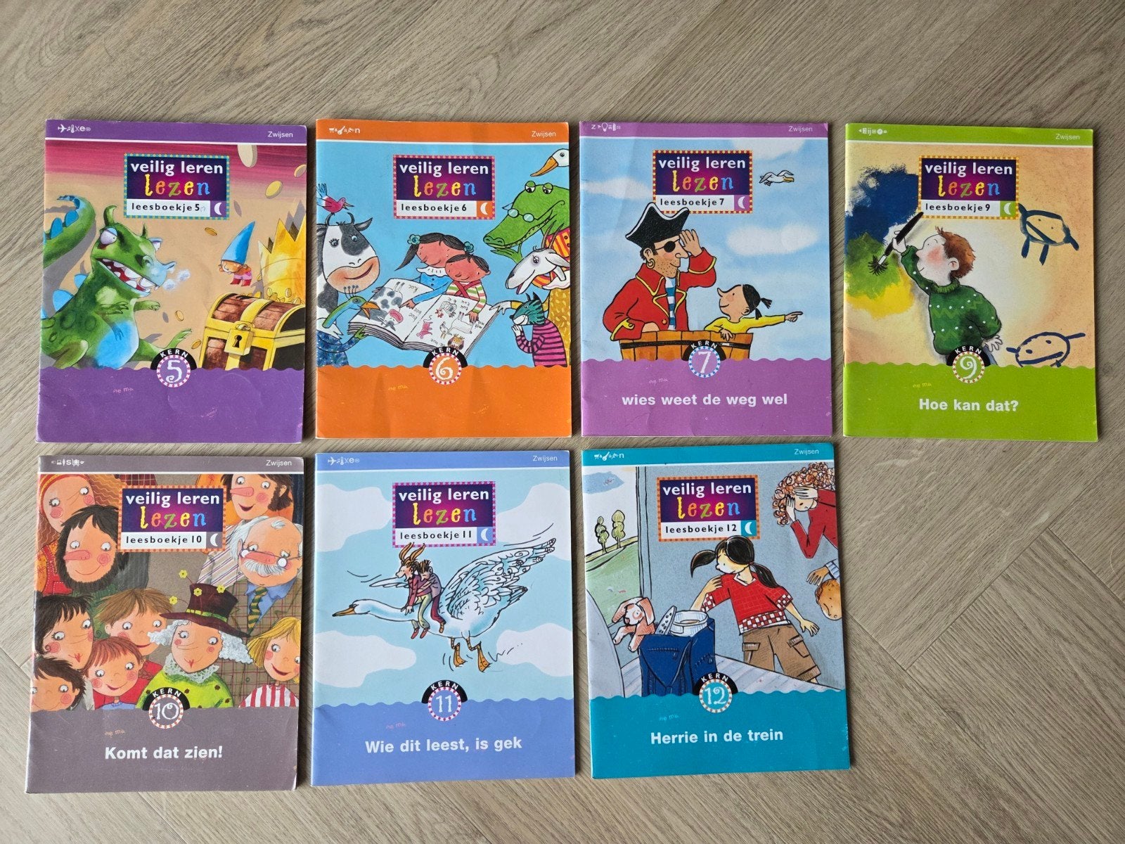 Zwijssen Veilig Leren Lezen boekjes 7x, Ophalen of Verzenden