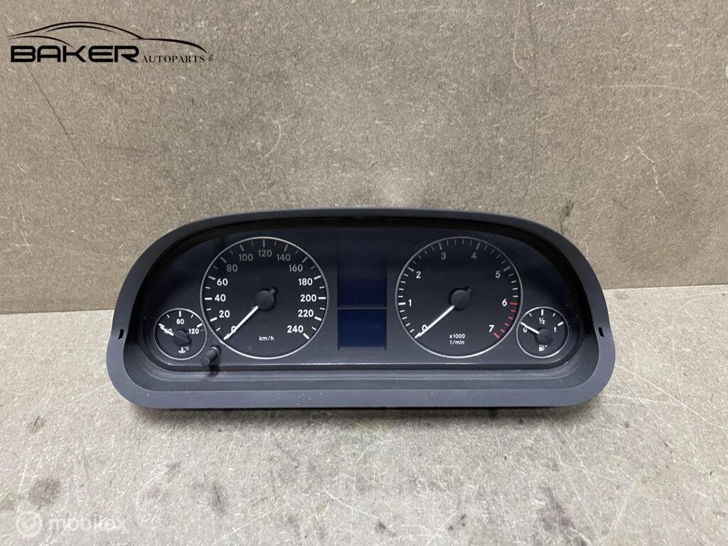 Tellerklok Mercedes A-klasse W169  (04-'12) A1695403748, Auto-onderdelen, Dashboard en Schakelaars, Gebruikt, Mercedes-Benz, Ophalen of Verzenden