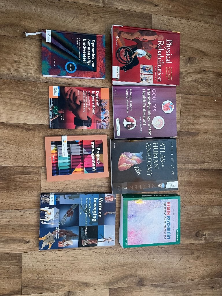 Boeken Fysiotherapie, Gelezen, Diverse auteurs, Beta, HBO