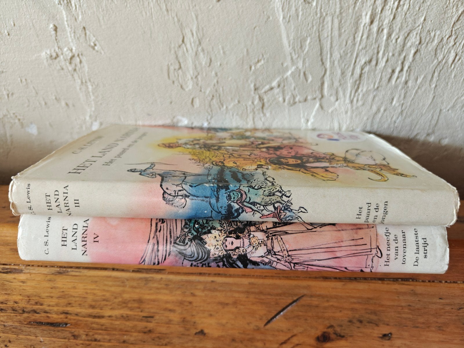 2 Retro kinderboeken van C.S Lewis., Boeken, Ophalen of Verzenden