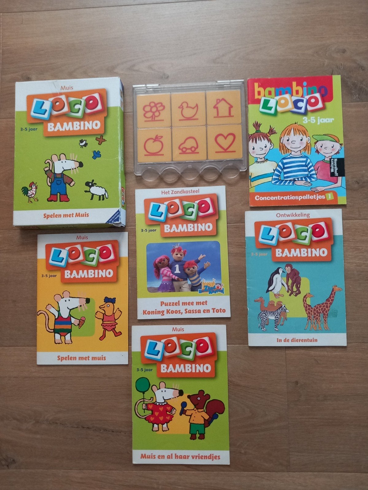 loco bambino met 5 boekjes., Ophalen of Verzenden, Gebruikt