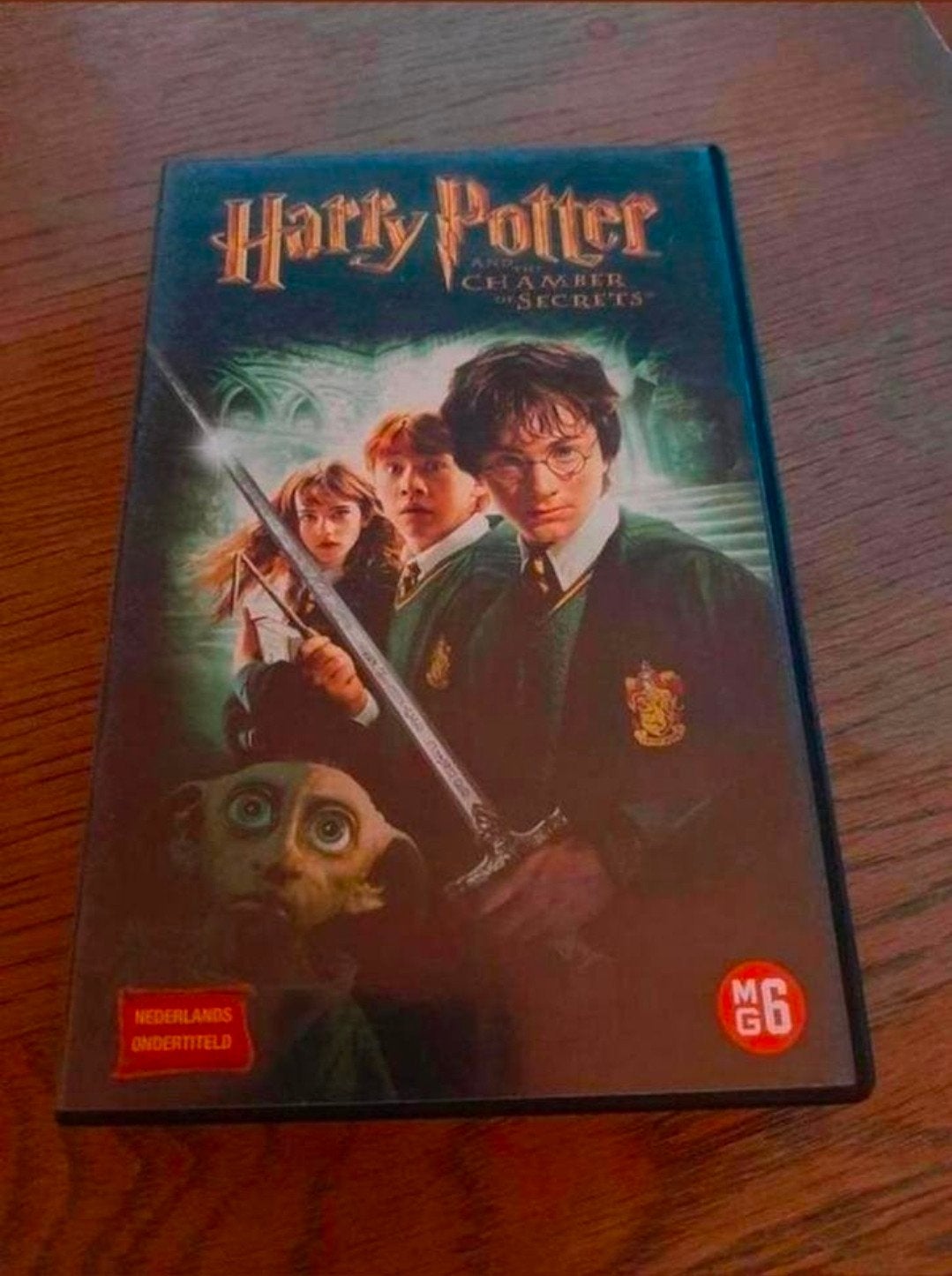 Harry Potter Chamber of Secrets videoband. Engels gesproken., Cd's en Dvd's, VHS | Film, Vanaf 6 jaar, Ophalen of Verzenden, Gebruikt