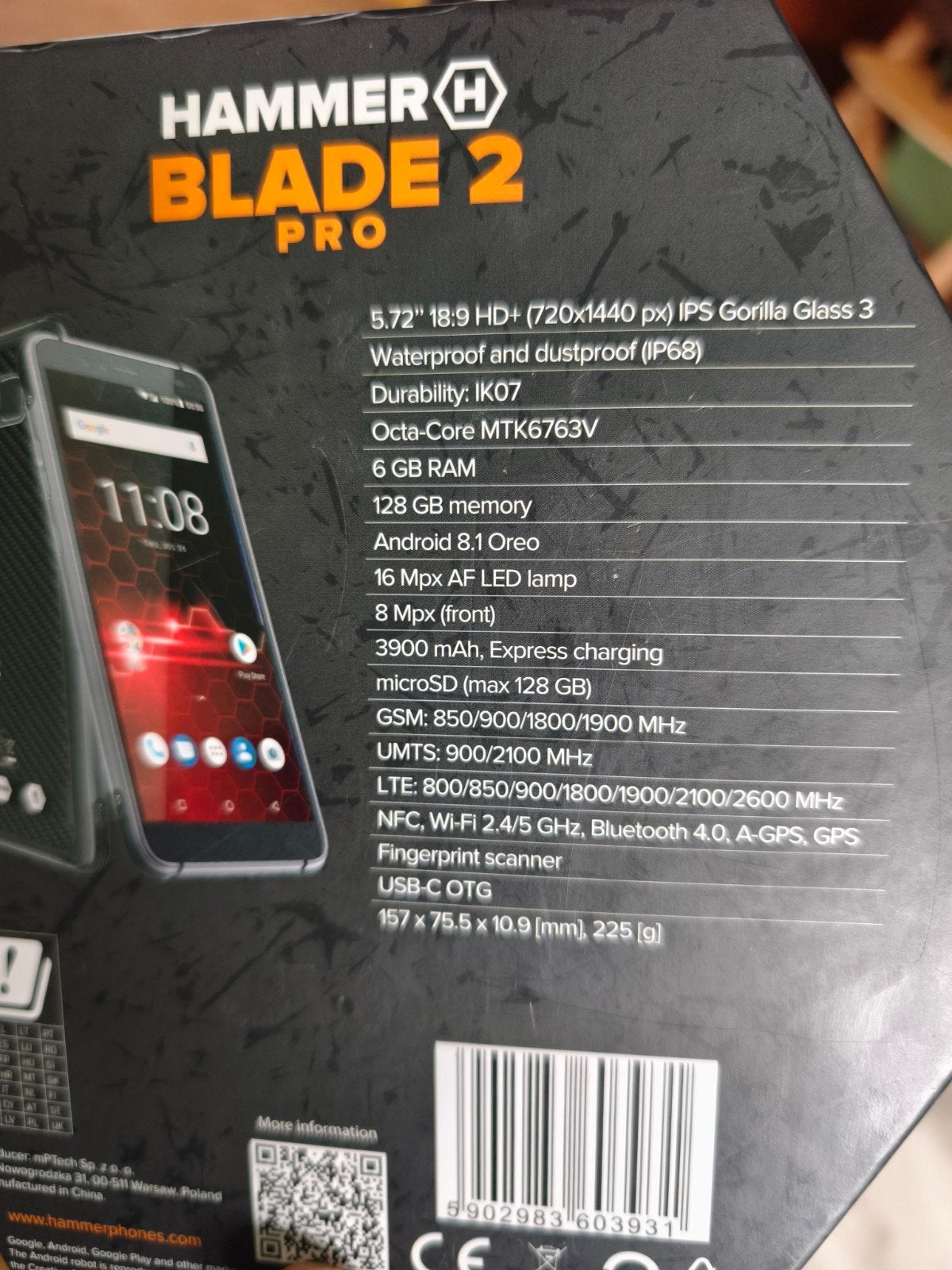 Hammer Blade 2 Pro, Telecommunicatie, Ophalen, Overige modellen, Maciejczendlik@gmail.com, Hammer