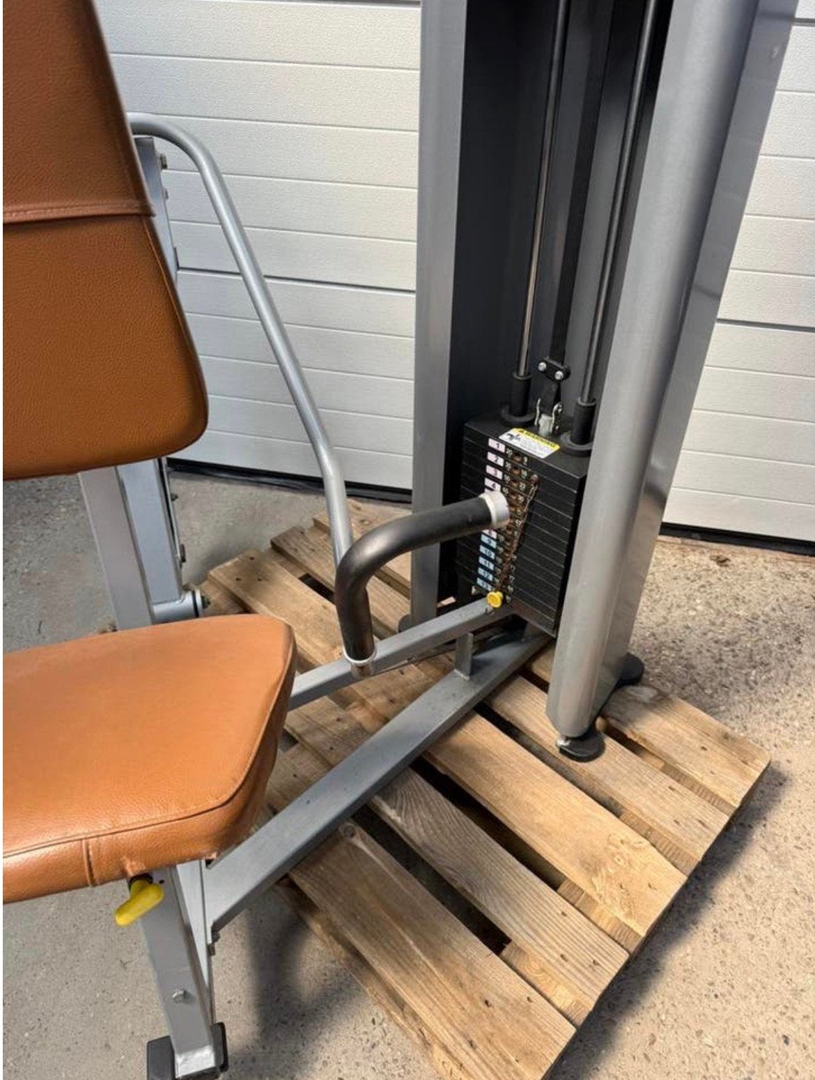Nautilus Chestpress / Brustpresse/Chest press/steel series, Ophalen, Benen, Gebruikt, -