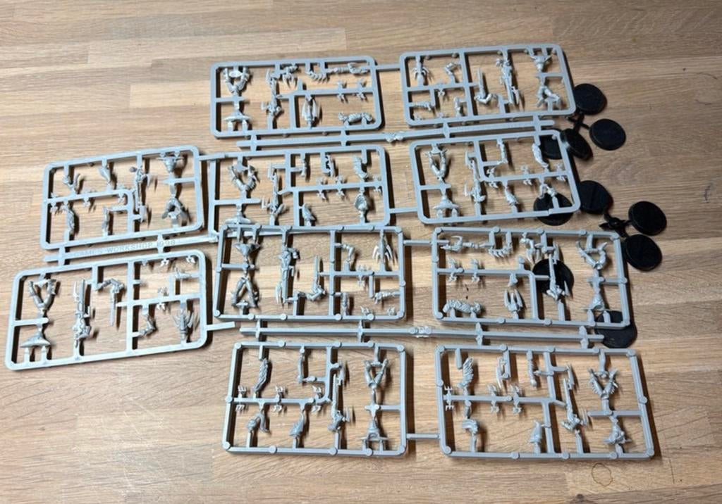 Warhammer 10x Drukhari Dark Eldar Kabalite Warriors #2, Hobby en Vrije tijd, Wargaming, Ophalen of Verzenden, Zo goed als nieuw