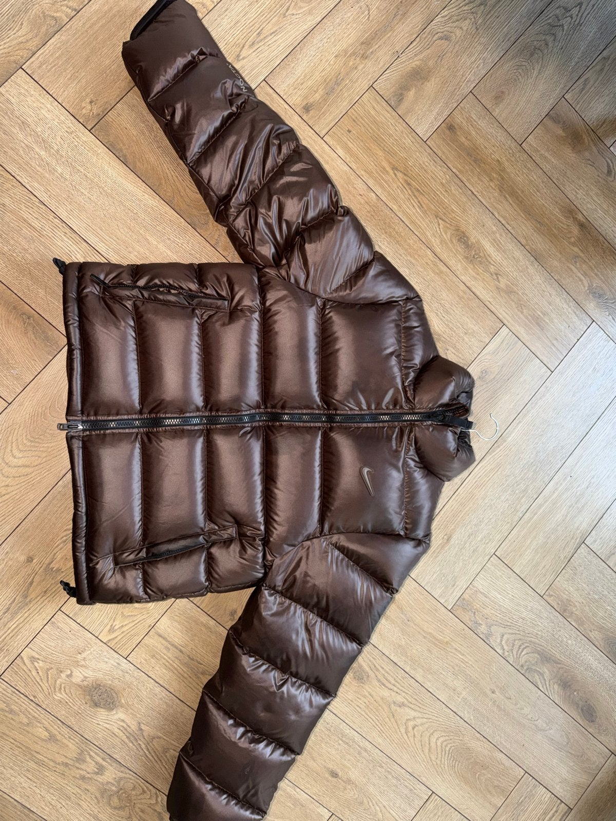Nike x NOCTA Sunset Puffer Jacket Baroque Brown, Ophalen of Verzenden, Zo goed als nieuw, Maat 48/50 (M), Bruin