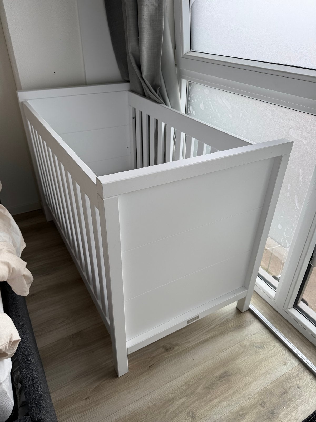 Bopita Kinderbed met Gebruikssporen 60x120, Gebruikt, Wit, Hout, Eenpersoons