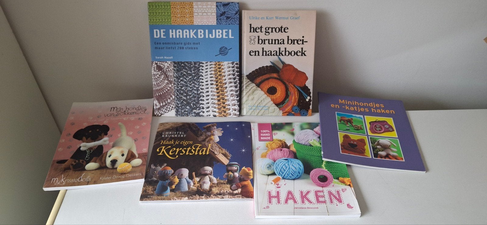 Diverse boeken over haken en breien, Ophalen of Verzenden, Zo goed als nieuw, Breien of Haken, Patroon of Boek