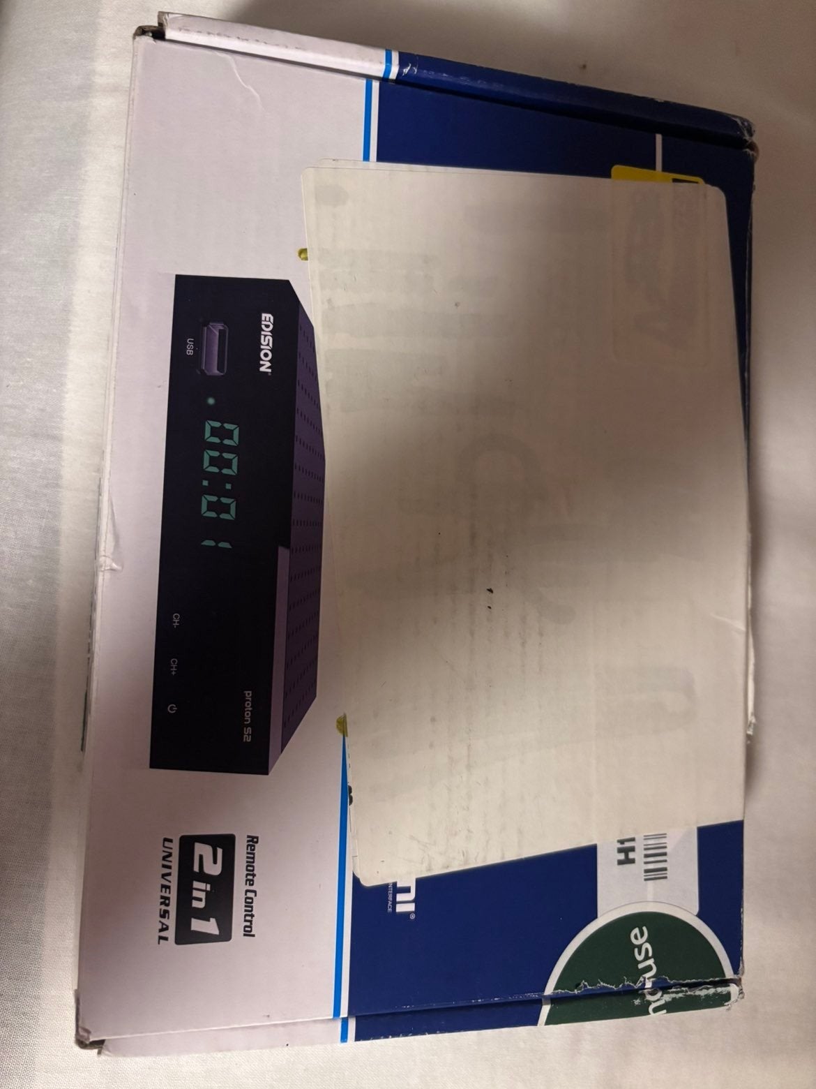 Edision Proton S2 Digitale Satellietontvanger DVB-S2, Ophalen, Nieuw, Decoder