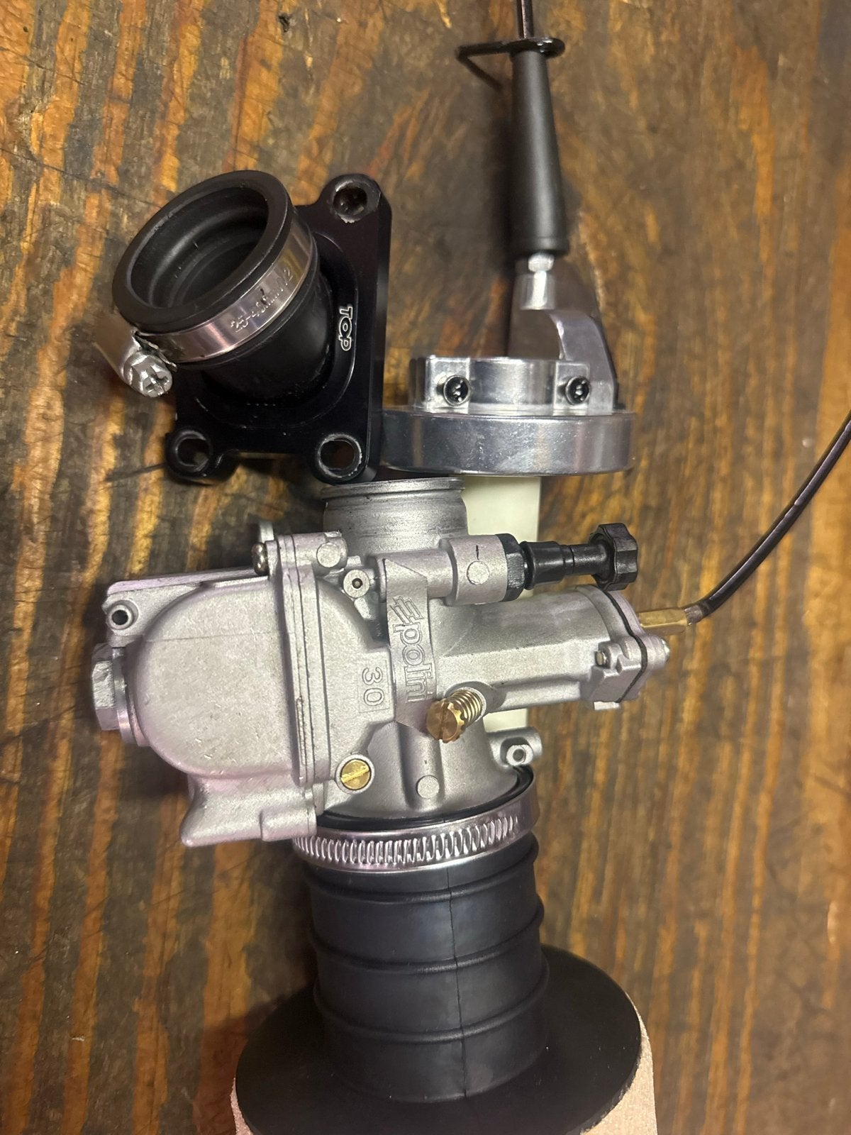 Derbi AM6 Inlaat Set: Polini 30mm Carburateur, Top Performan, Derbi, Blok, Derbi, Ophalen of Verzenden