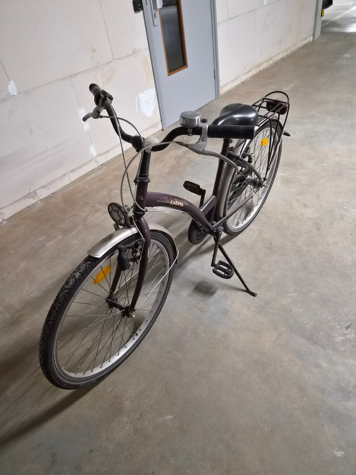 fiets, Ophalen, Gebruikt, Staal, Velgrem