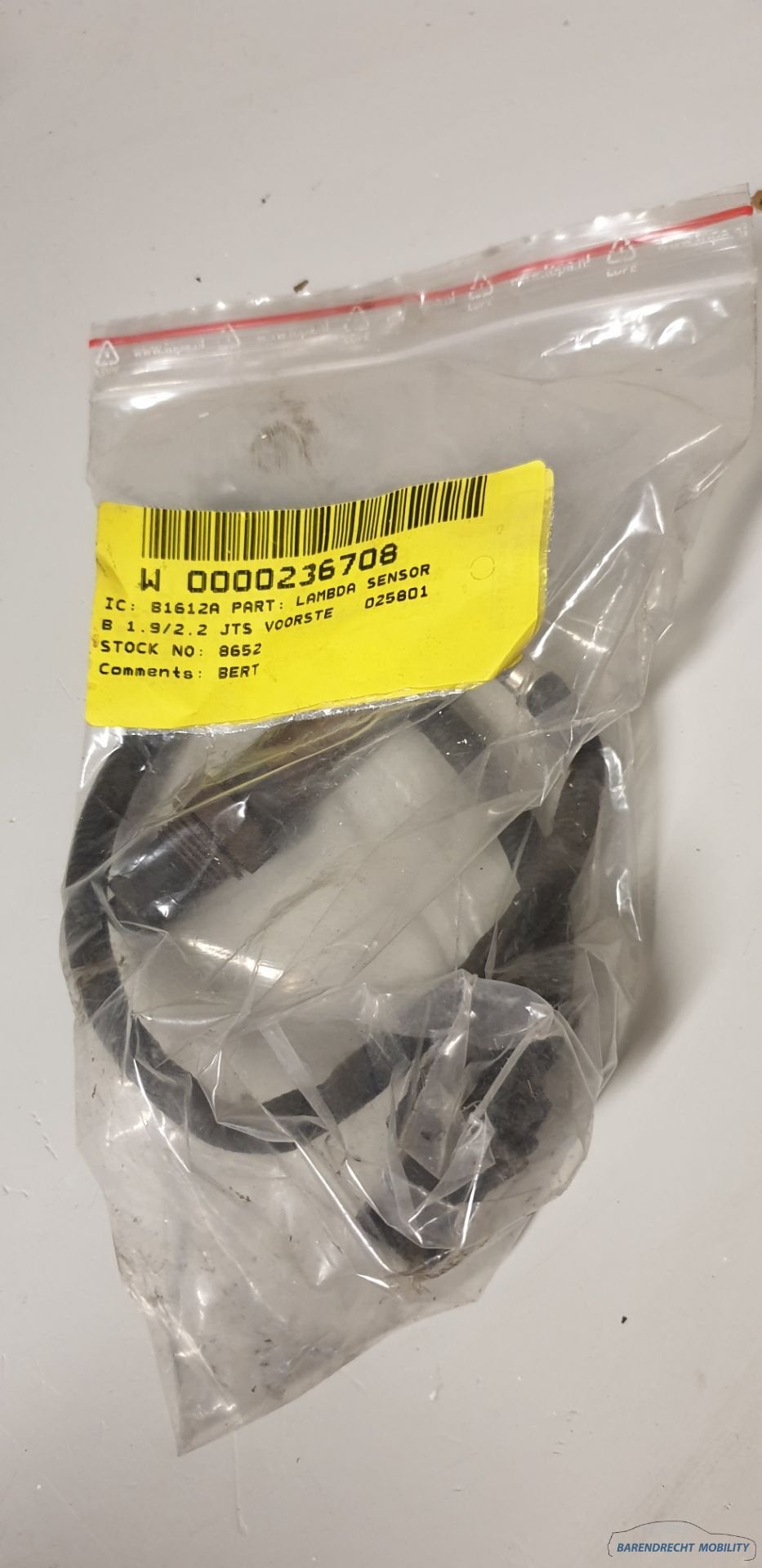 Lambdasonde Alfa Romeo 159 lambdasensor 2.2L JTS 16V gebruik