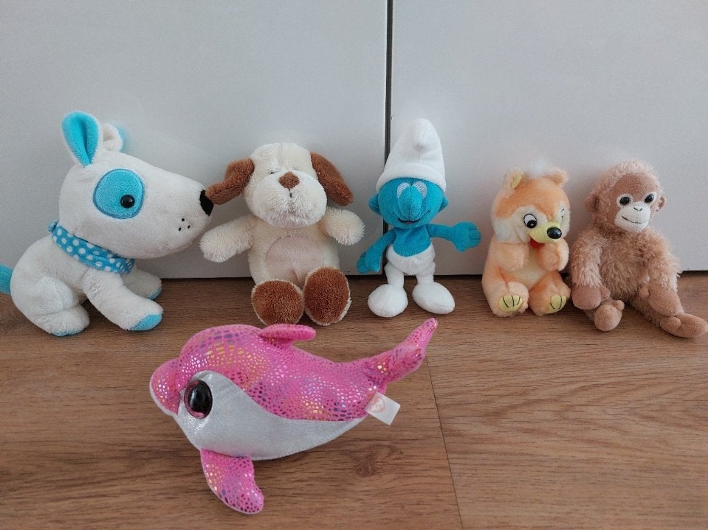 Knuffels, Kinderen en Baby's, Speelgoed | Knuffels en Pluche, Ophalen of Verzenden, Zo goed als nieuw, Overige typen, Klein (minder dan 20 cm)