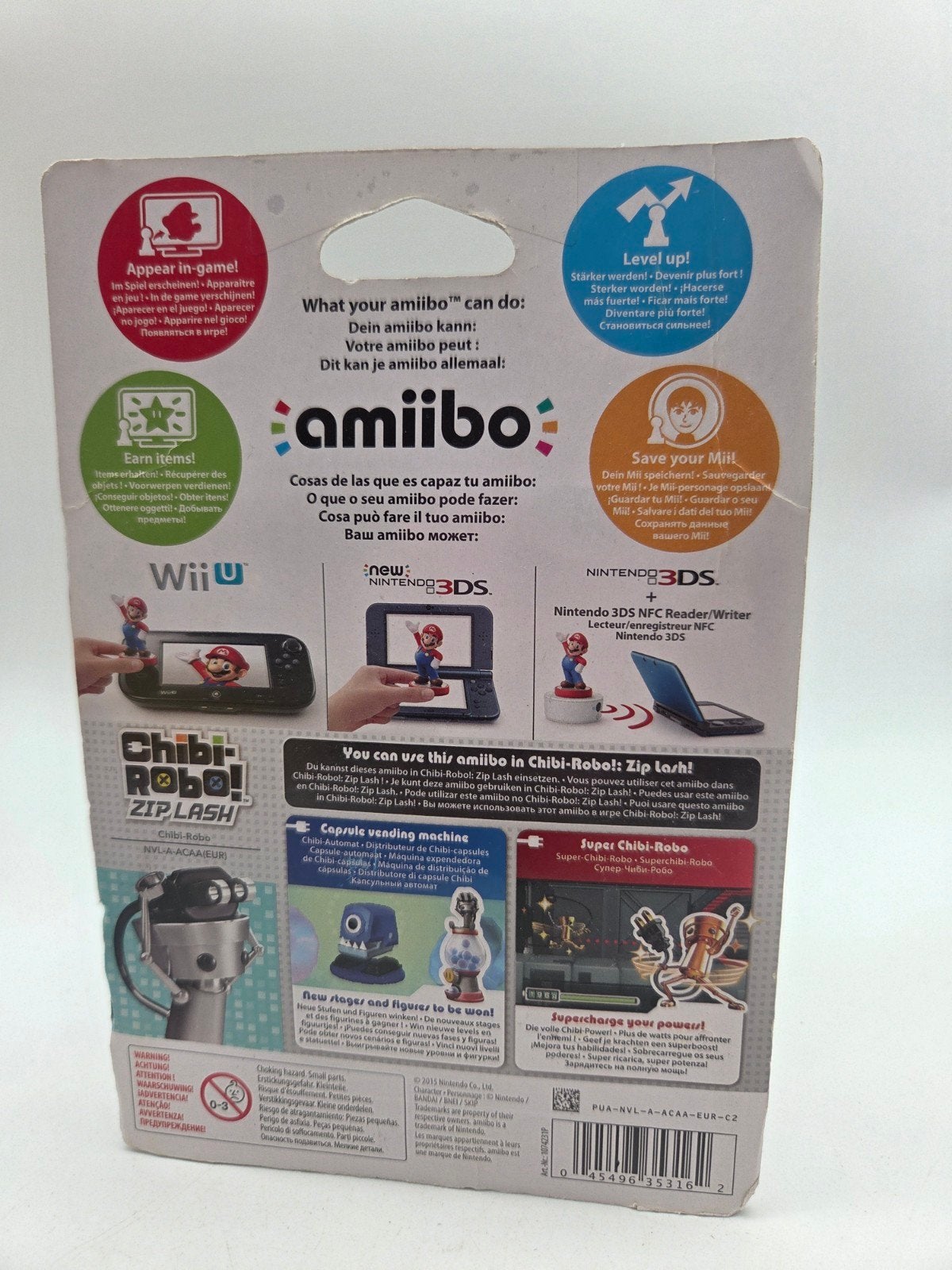Nintendo Chibi-Robo! Zip Lash amiibo - Nieuw in doos, Support@nintendo.com, 11-1 Hokotate-cho, Kamitoba, Minami-ku, Kyoto 601-8501, Japan
