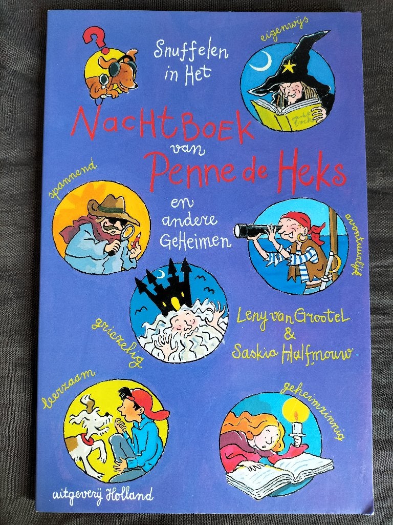 Snuffelen in het nachtboek van Penne de Heks, Ophalen of Verzenden, Zo goed als nieuw, Leny van Grootel, Non-fictie