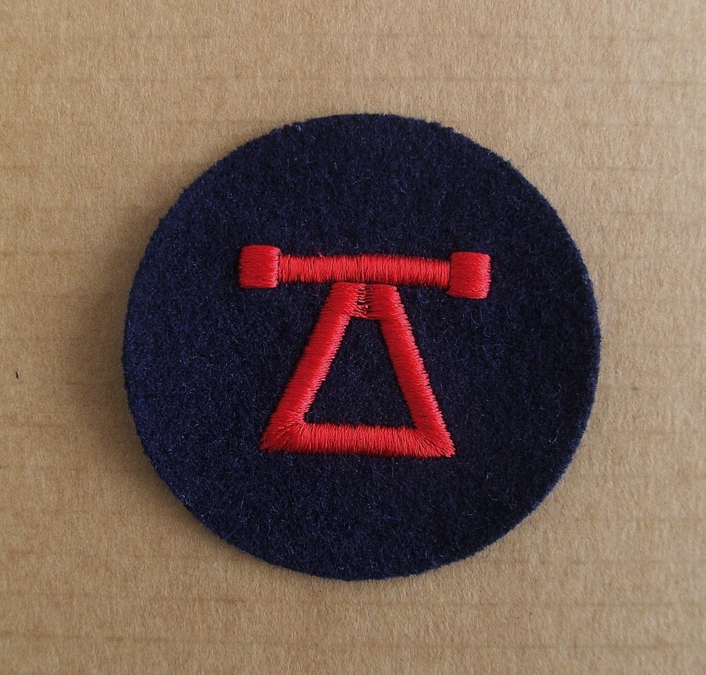 DDR / NVA embleem marine 1, Ophalen of Verzenden, Marine, Duitsland, Embleem of Badge