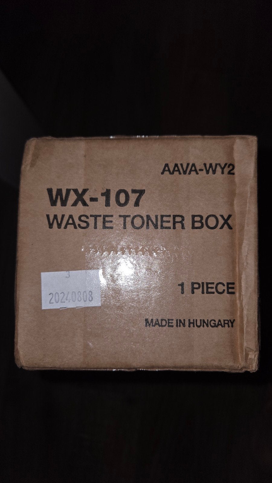 WX-107 waste toner box AAVA-WY2P, Motoren, Ophalen of Verzenden, Overige merken