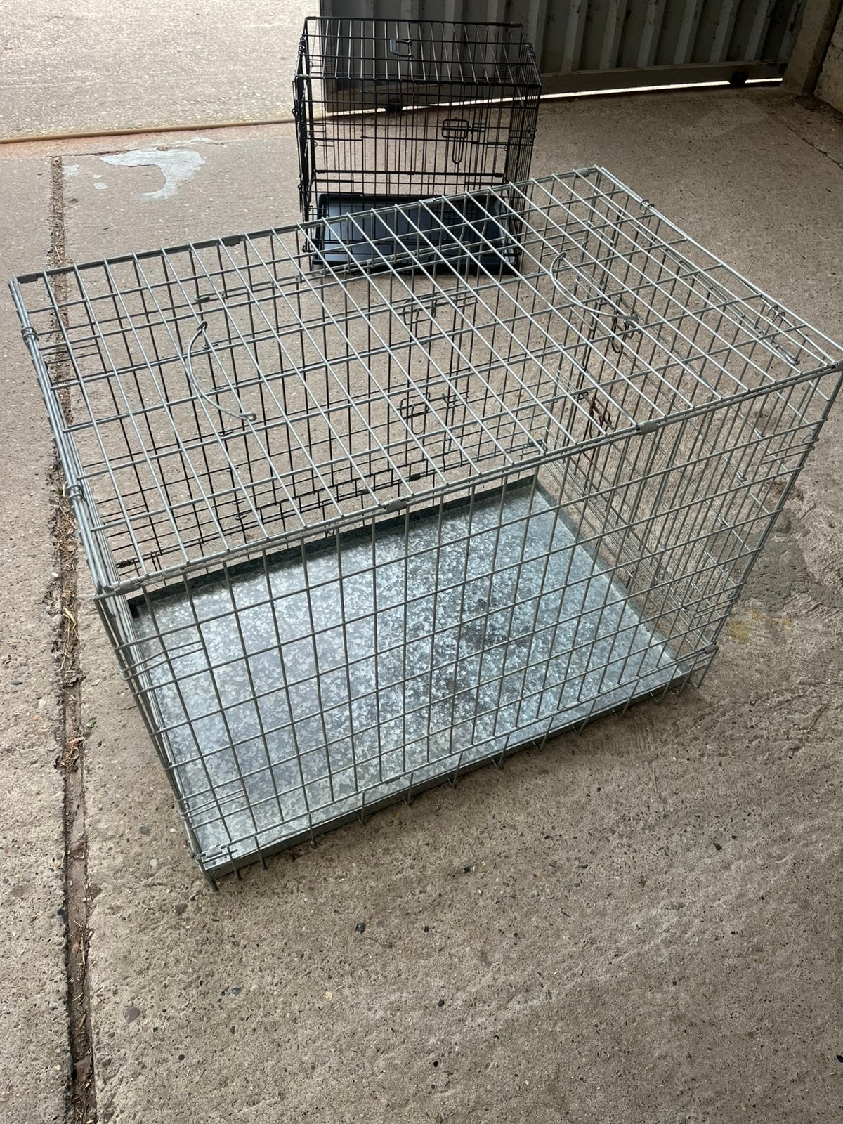 Honden bench mid maat, Dieren en Toebehoren, Ophalen, Zo goed als nieuw