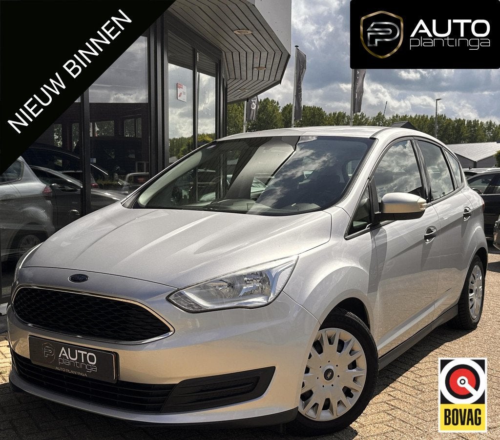 Ford C-Max 1.0 Ambiente 101PK | Trekhaak | Airco | Nette Sta, Voorwielaandrijving, Gebruikt, Euro 6, Handgeschakeld