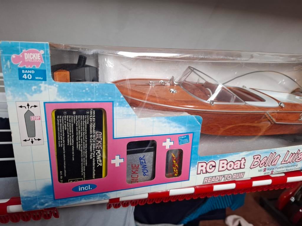 Rc boot Dickie boat, Ophalen of Verzenden, Nieuw