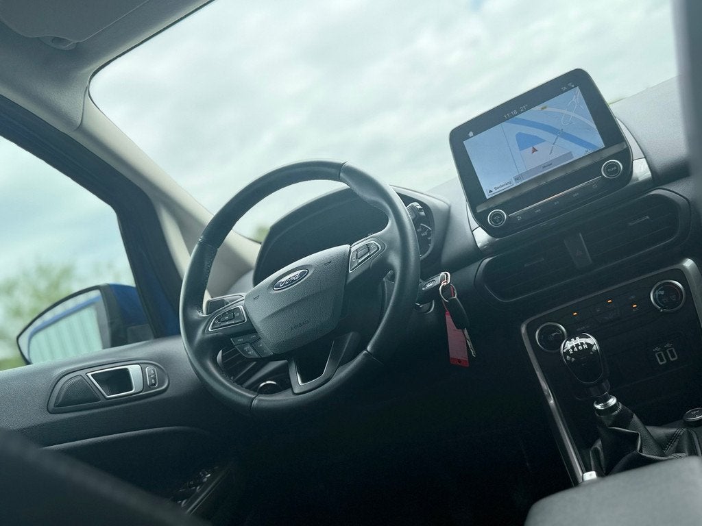 Ford EcoSport 1.0 EcoBoost Trend Ultimate - Lightning Blue -, Auto's, Ford, Voorwielaandrijving, Gebruikt, Ecosport, Blauw