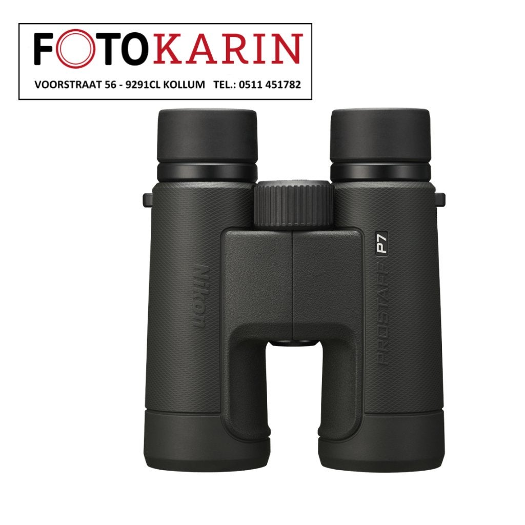 Nikon Prostaff P7 8x42 | verrekijker | Foto Karin Kollum, Dakkant (recht), Nieuw, Ophalen of Verzenden, Met hoes of tas