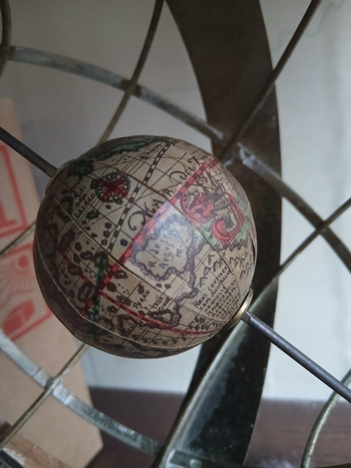 oud armilarium planetarium zonnestelsel, Ophalen of Verzenden