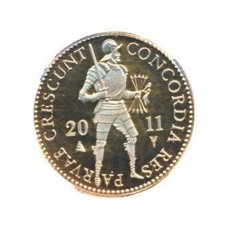 Nederland Gouden Dukaat 2011, Ophalen of Verzenden, Goud