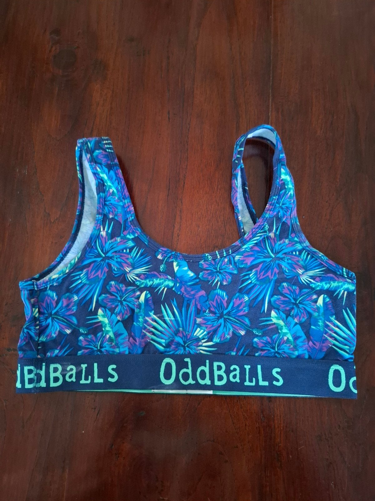 Nieuwe OddBalls sport-bh (L) met tropische print, OddBalls, Ophalen of Verzenden, Meerkleurig, BH