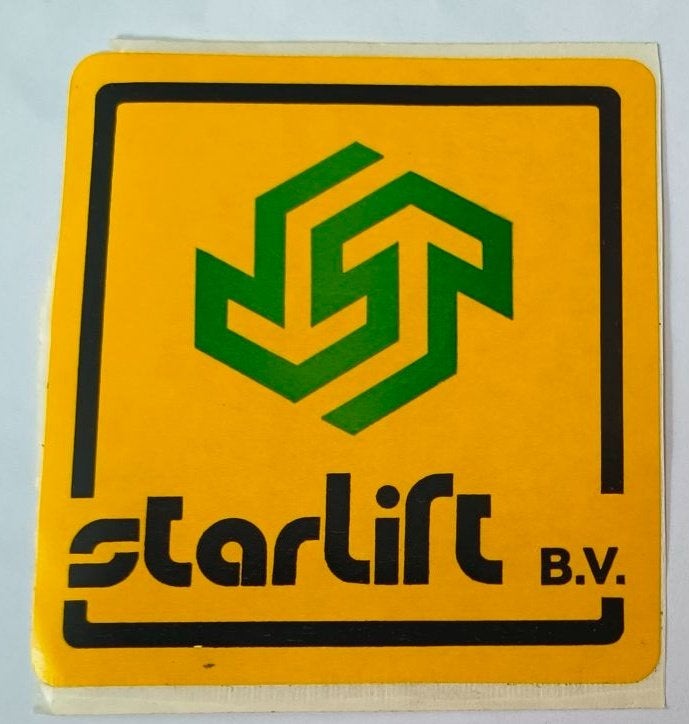 Sticker Starlift b.v., Ophalen of Verzenden, Zo goed als nieuw, Merk