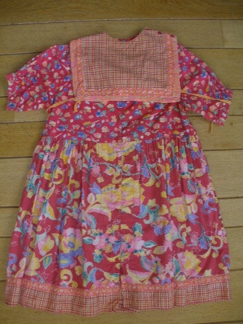 OILILY jurk rood bloemen maat 140, Meisje, Oilily, Ophalen of Verzenden, Zo goed als nieuw