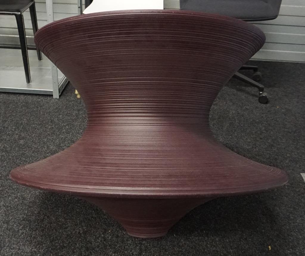 Magis Spun Design stoel | Donkerbruin | Tuinstoel, Kunststof, Gebruikt, -, Ophalen of Verzenden