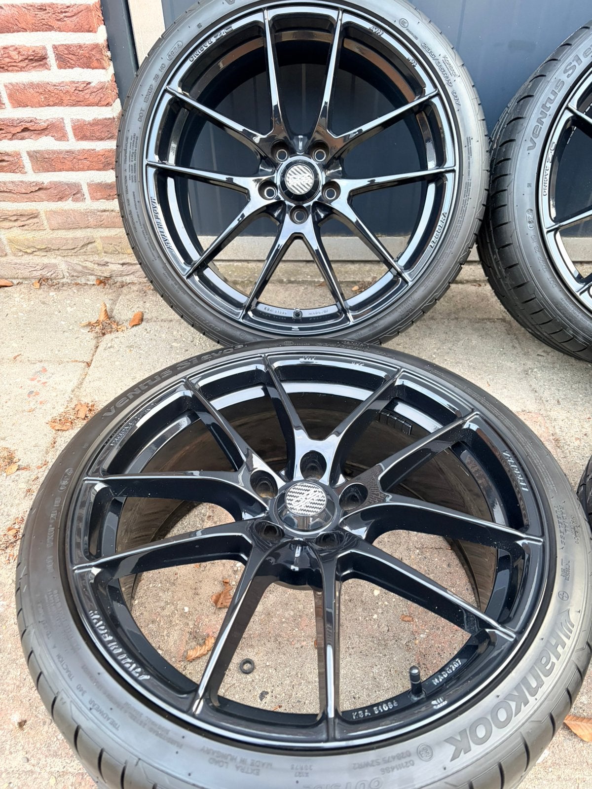 19 inch 5x112 OZ LEGGERA HLT met z.g.a.n Hankook banden, Auto-onderdelen, Banden en Velgen, Banden en Velgen, 235 mm, Zomerbanden