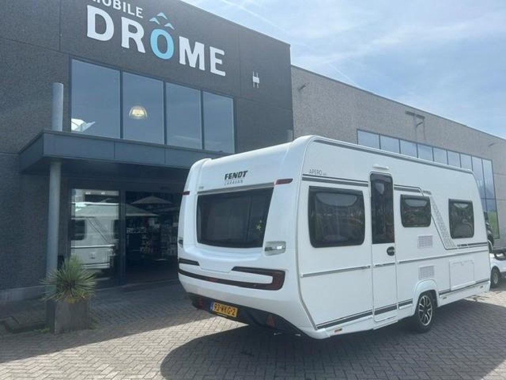 Fendt Apero 465 TG MOVER+VOORTENT+FIETSENDRA, Caravans en Kamperen, Caravans, Standaardzit, Schokbreker, Bedrijf, Fendt