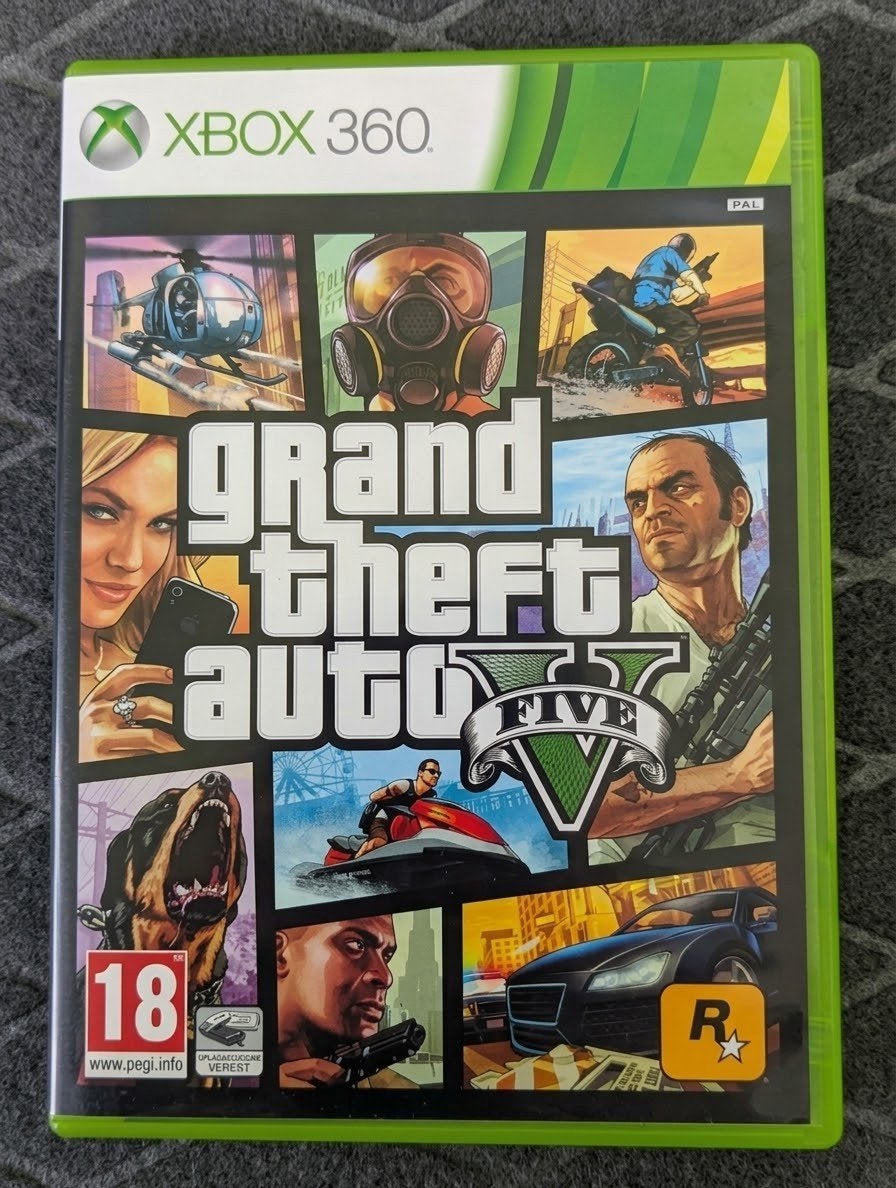 Grand Theft Auto V (GTA 5, Avontuur en Actie, Vanaf 18 jaar, 1 speler, Ophalen of Verzenden