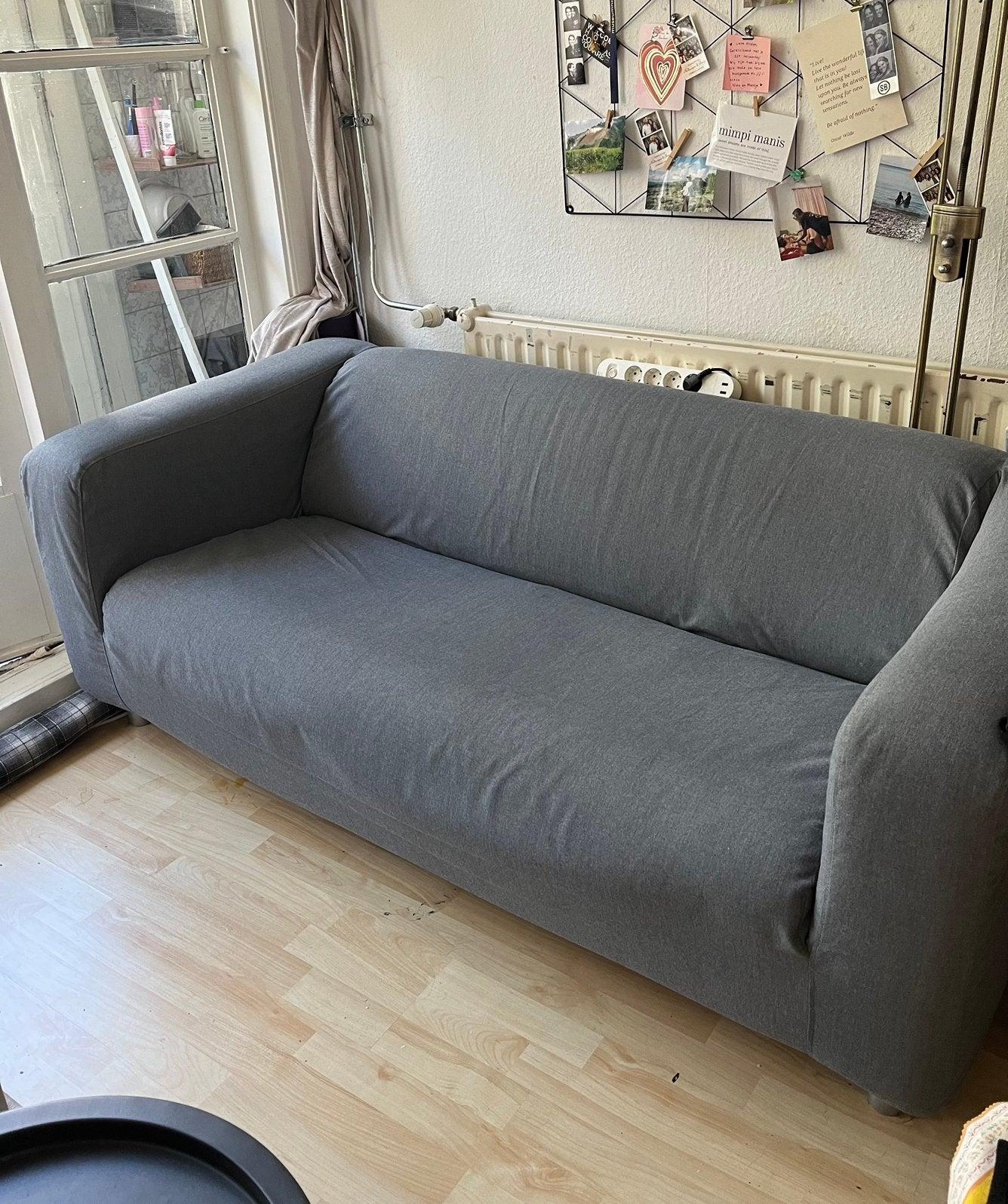 Klippan bank, Ophalen, 150 tot 200 cm, Tweepersoons, 75 tot 100 cm