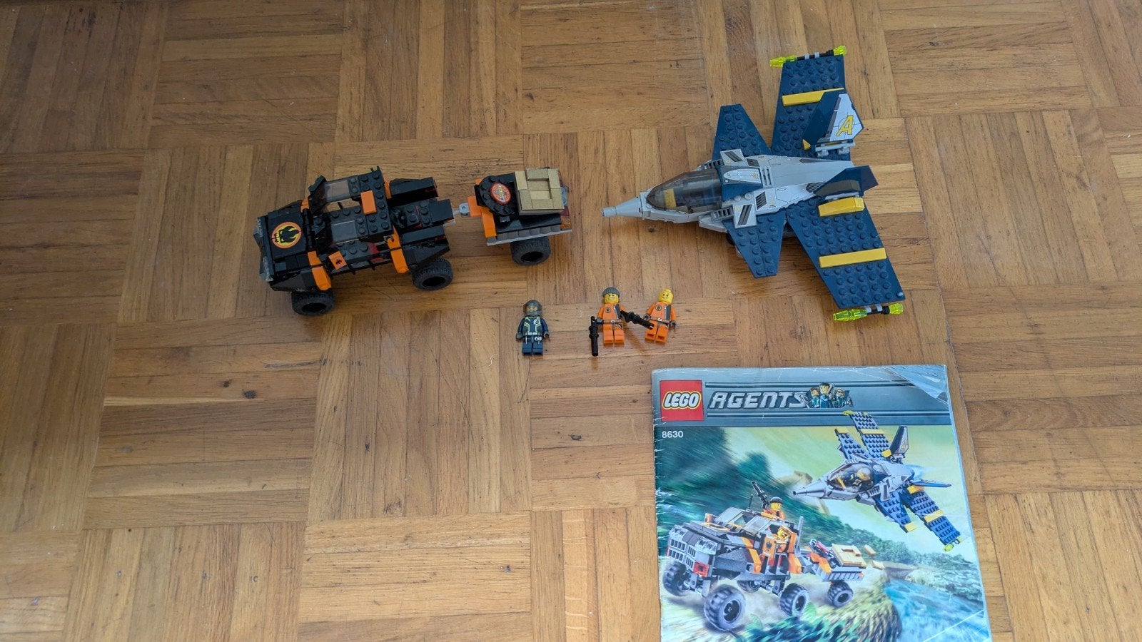 Lego agents, Ophalen, Inclusief minifiguren, Gebruikt, Lego