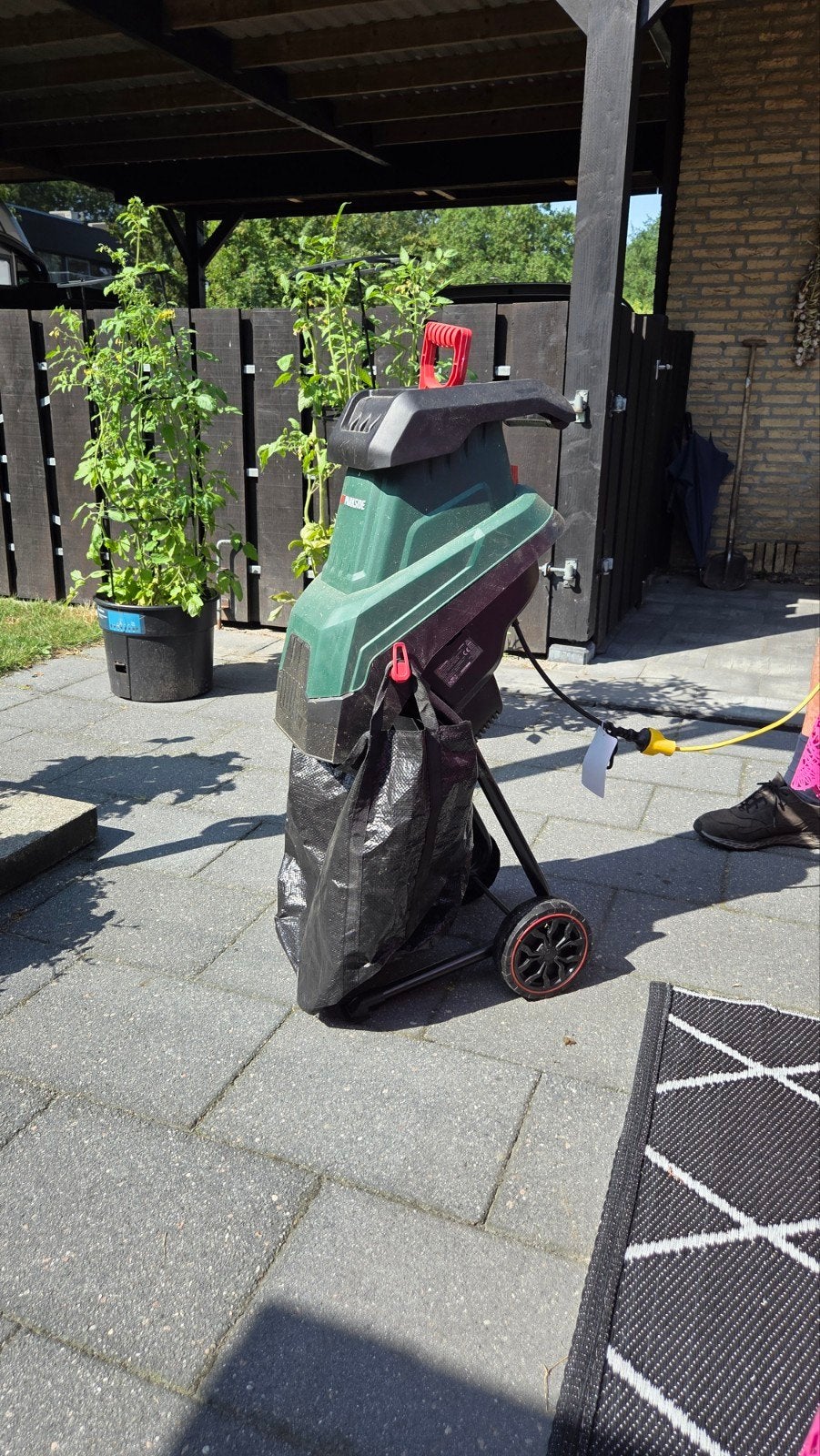 Parkside Elektrische Hakselaar, Tuin en Terras, Hakselaars, Ophalen, Met opvangzak, Elektrisch, Parkside