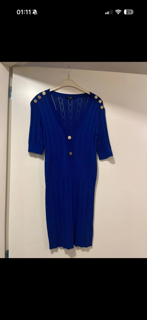 Nikkie jurk, Maat 38/40 (M), Blauw, Ophalen of Verzenden, Zo goed als nieuw