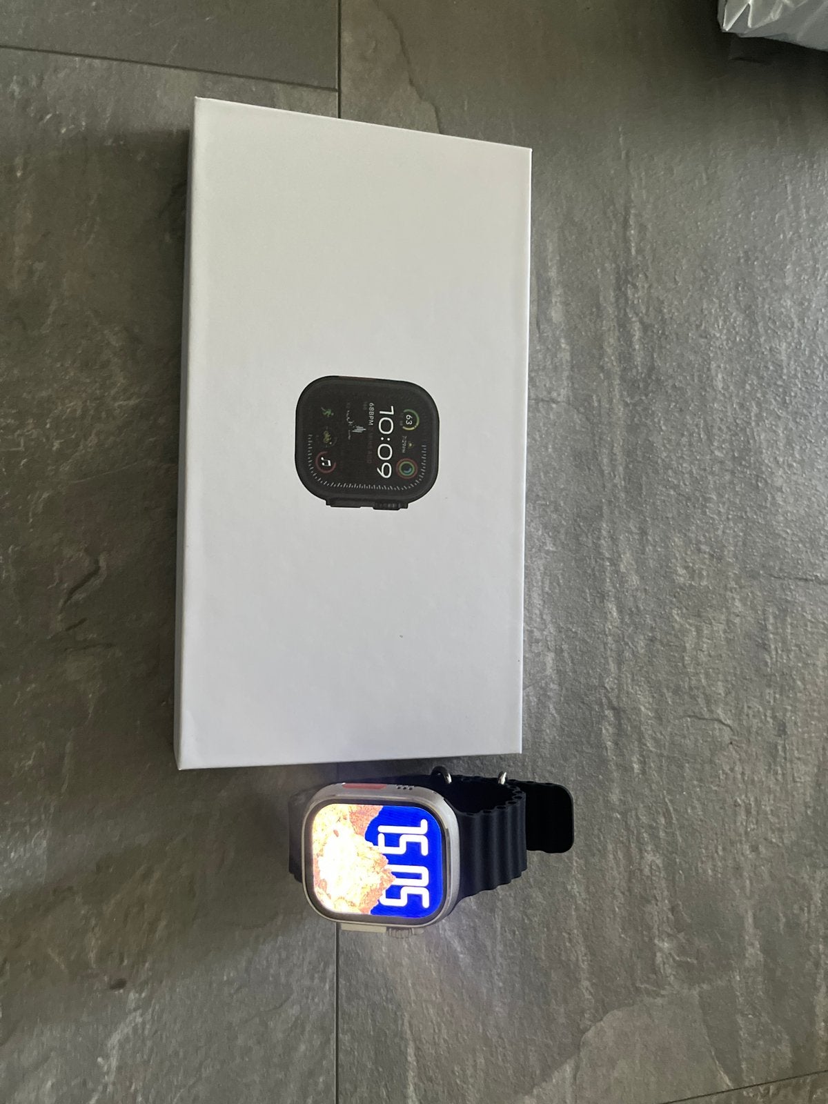 Apple Watch ultra 2, Ophalen, Zo goed als nieuw, Zwart, IOS