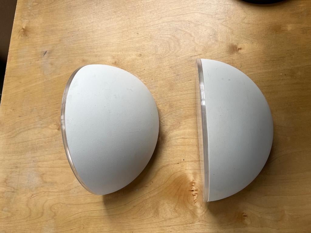 LUMIANCE wandlampen, set van 2, Ophalen of Verzenden, Gebruikt, Glas