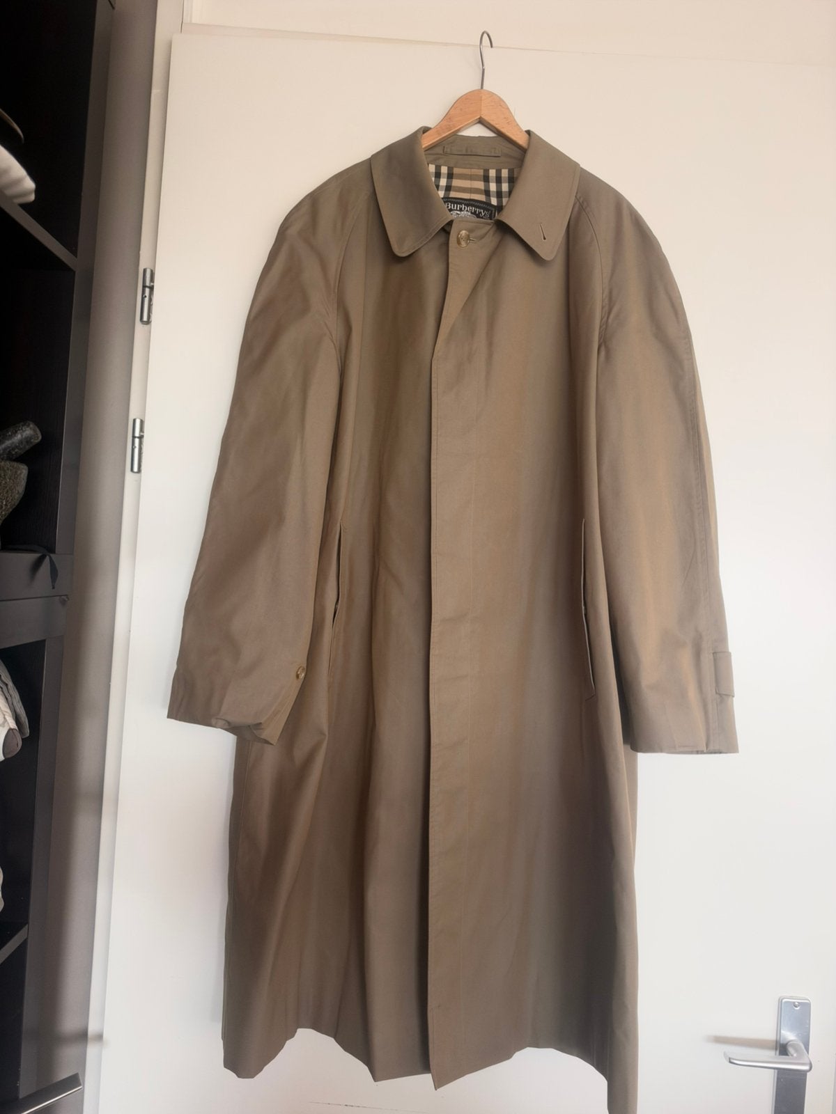 Burberry’s regenjas heren mt XL, Ophalen of Verzenden, Zo goed als nieuw, Maat 56/58 (XL), Groen