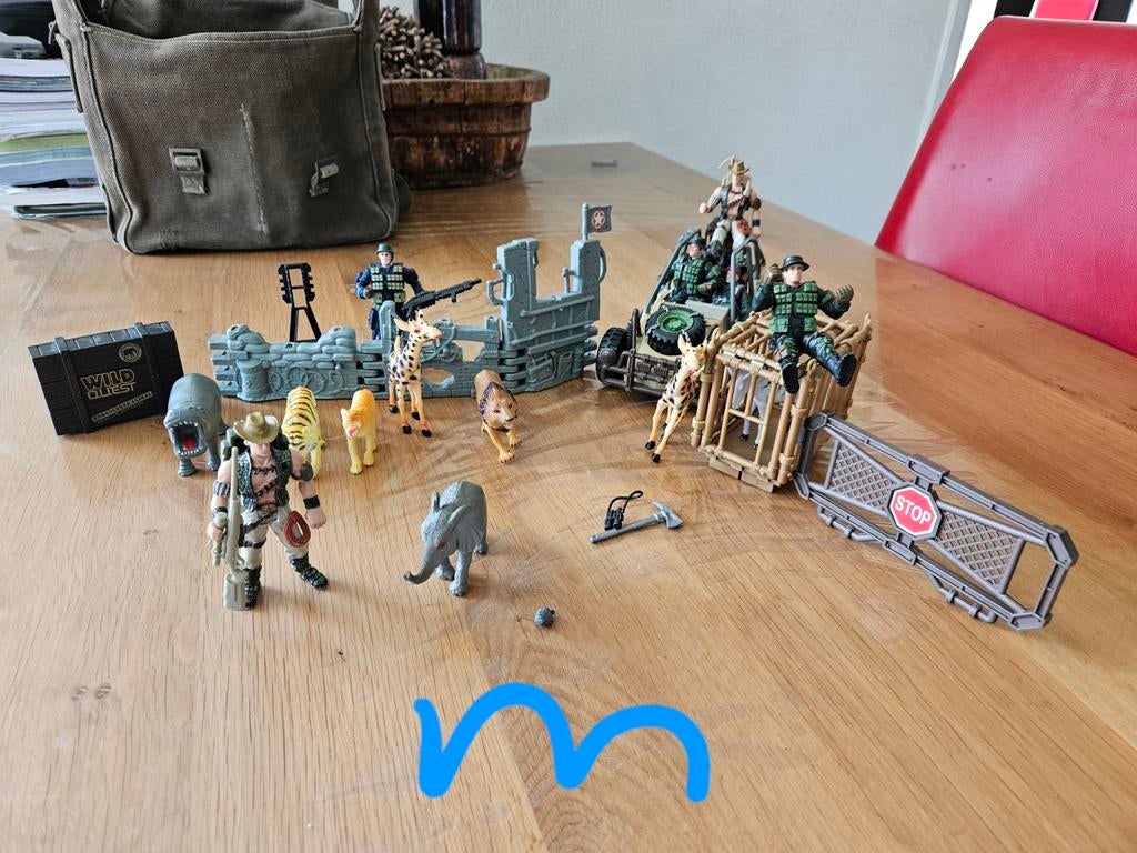 Wild Quest Avontuur Speelset met Dieren en Figuren, Ophalen of Verzenden, Gebruikt, Jongen of Meisje