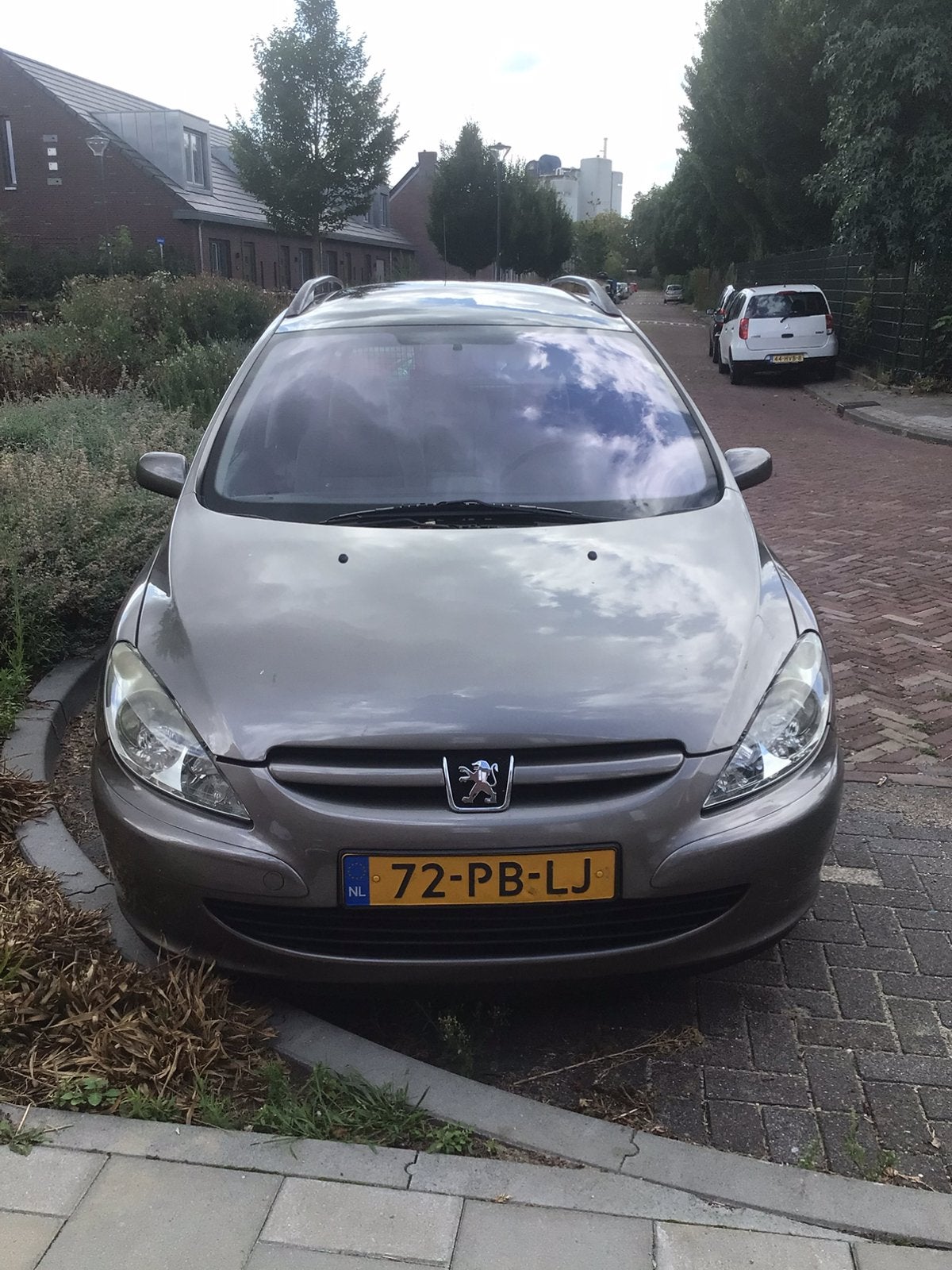 Peugeot 307 1.6 16V SW 2004 Grijs, Auto's, 4 cilinders, Origineel Nederlands, Stationwagon, Handgeschakeld