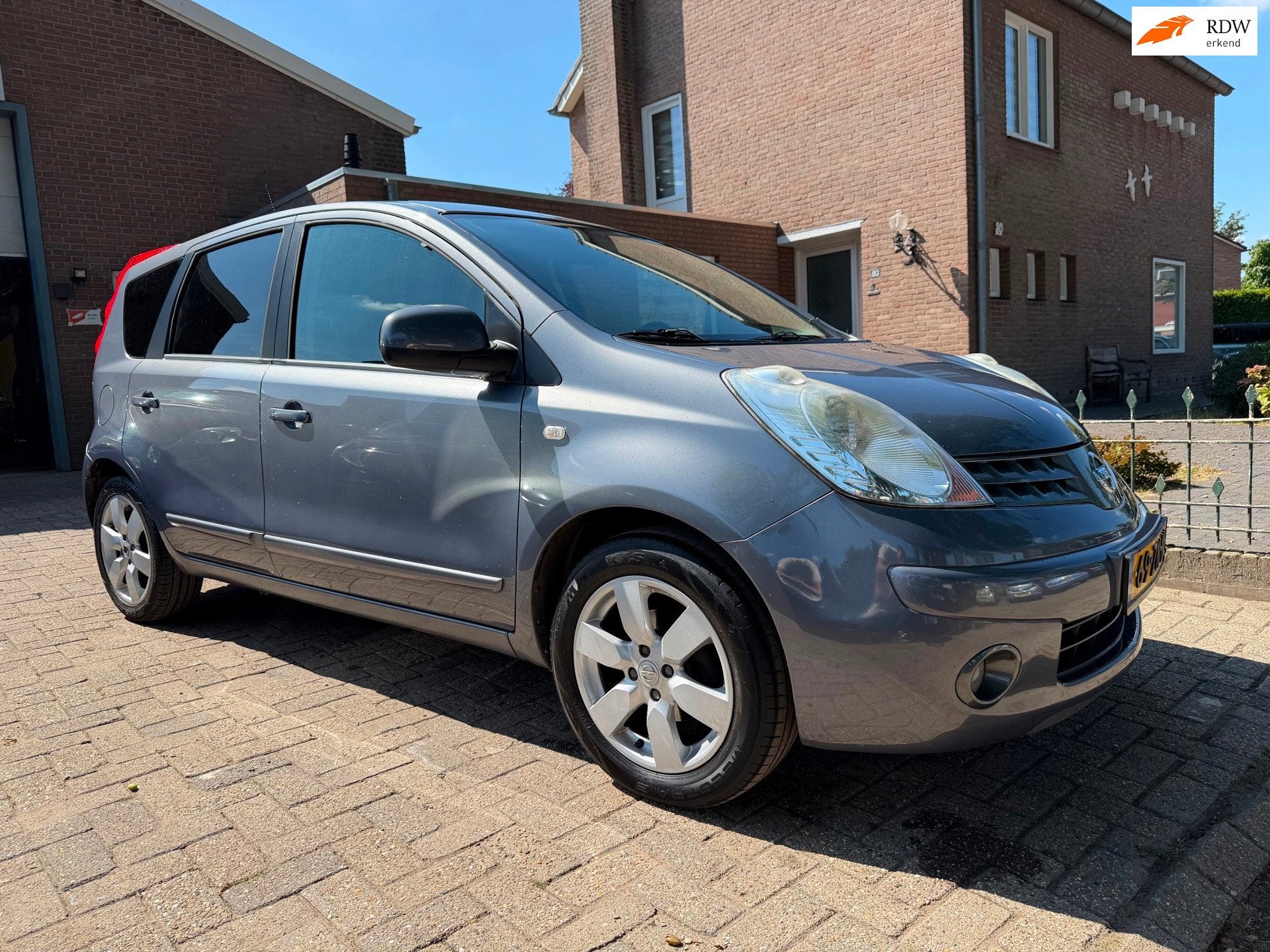 Nissan Note 1.6 Acenta *AIRCO*, Auto's, Voorwielaandrijving, 15 km/l, Blauw, Origineel Nederlands
