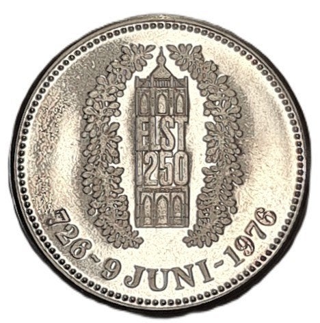 Nederland: ELST 10 SCEATTA 726-1976 Villa Eliste Prooflike, Ophalen of Verzenden, Zilver, Nederland