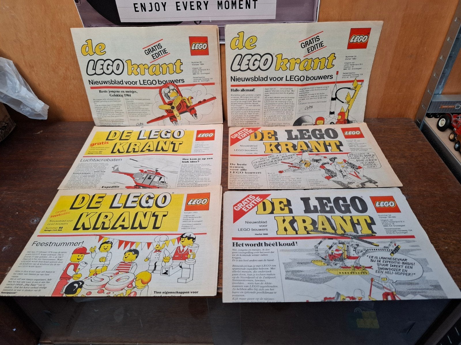 De LEGO Krant - Nieuwsblad voor LEGO bouwers (6 edities), Ophalen of Verzenden