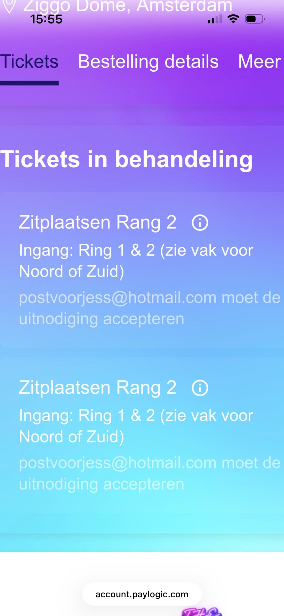 Tickets Streamers zondag 20 september